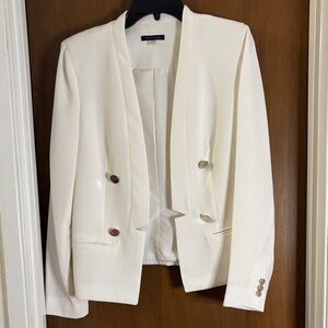 Tommy Hilfiger Off White Women's Size 8 Short Blazer